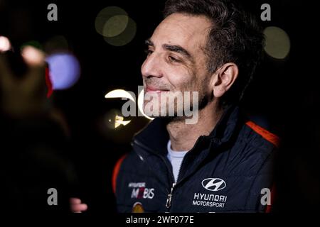 ABITEBOUL Cyril, Hyundai Motorsport Team Principal, Portrait Lors Du ...