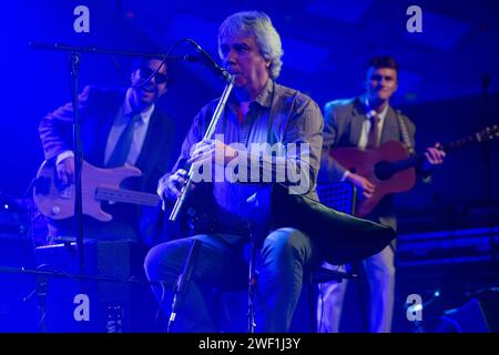 Glasgow, Royaume-Uni. 26 janvier 2024. The Ollam en concert à la salle de bal Barrowland dans le cadre de Celtic Connections le 27 janvier 2024 © Chantal Guevara. Tous droits réservés. Crédit : Chantal Guevara/Alamy Live News Banque D'Images