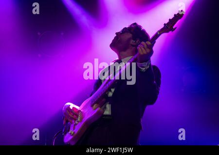 Glasgow, Royaume-Uni. 26 janvier 2024. The Ollam en concert à la salle de bal Barrowland dans le cadre de Celtic Connections le 27 janvier 2024 © Chantal Guevara. Tous droits réservés. Crédit : Chantal Guevara/Alamy Live News Banque D'Images