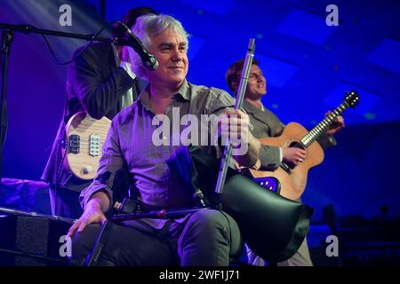 Glasgow, Royaume-Uni. 26 janvier 2024. The Ollam en concert à la salle de bal Barrowland dans le cadre de Celtic Connections le 27 janvier 2024 © Chantal Guevara. Tous droits réservés. Crédit : Chantal Guevara/Alamy Live News Banque D'Images