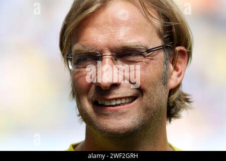 Entraîneur JŸrgen Klopp Borussia Dortmund 1. Fussball Bundesliga saison 2011 / 2012 TSG Hoffenheim - Borussia Dortmund 1:0 © diebilderwelt / Alamy stock Banque D'Images