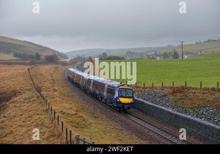 13/12/2023 Heriot Ho (Nord de Stow) 170403 2T81 1249 Tweedbank à Édimbourg Banque D'Images