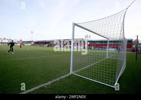 Vue générale lors de Dagenham & Redbridge vs Kidderminster Harriers, Vanarama National League football au Chigwell Construction Stadium le 27 janvier Banque D'Images