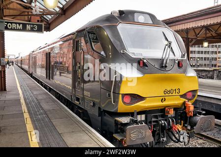 Chiltern Railways Class 68 diesel train 68013 'Peter Wreford-Bush', à Moor Street Station, Birmingham Angleterre Royaume-Uni. Banque D'Images