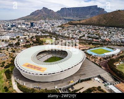 Green point Stadium et Cape Town Stadium ou DHL Stadium, Green point, Cape Town, Afrique du Sud Banque D'Images