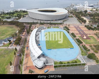 Green point Stadium et Cape Town Stadium ou DHL Stadium, Green point, Cape Town, Afrique du Sud Banque D'Images