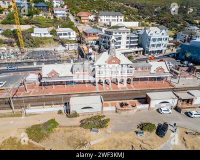 Gare de Muizenberg, Muizenberg, le Cap, Afrique du Sud, 7950 Banque D'Images