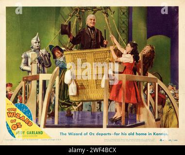 Le magicien d'Oz (MGM, R-1949). Carte lobby Banque D'Images