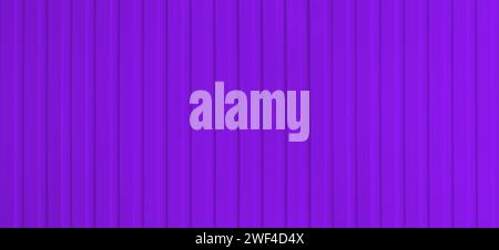 Large surface du mur en aluminium violet pour la conception de fond. Banque D'Images
