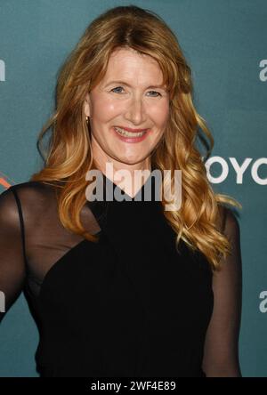 Los Angeles, Californie, États-Unis. 27 janvier 2024. Laura Dern assiste au 33e gala annuel des EMA Awards en l’honneur de Laura Dern, sponsorisé par Toyota, aux Sunset Las Palmas Studios le 27 janvier 2024 à Los Angeles, en Californie. Crédit : Jeffrey Mayer/Media Punch/Alamy Live News Banque D'Images