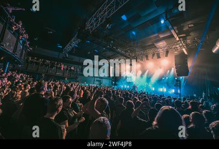 Copenhague, Danemark. 27 janvier 2024. Concerts vus lors d'un concert live avec le groupe suédois de heavy Metal Avatar à Amager Bio à Copenhague. (Crédit photo : Gonzales photo/Alamy Live News Banque D'Images