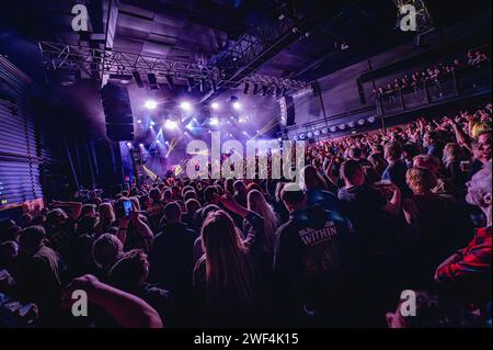 Copenhague, Danemark. 27 janvier 2024. Concerts vus lors d'un concert live avec le groupe suédois de heavy Metal Avatar à Amager Bio à Copenhague. (Crédit photo : Gonzales photo/Alamy Live News Banque D'Images