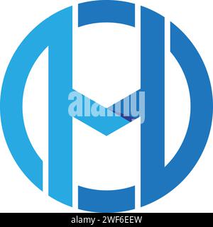 Lettre H Template Design logo Vector illustration Illustration de Vecteur