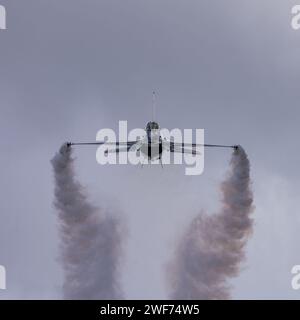 Tête du Belge F16-AM Display RAF Fairford 2023 Banque D'Images