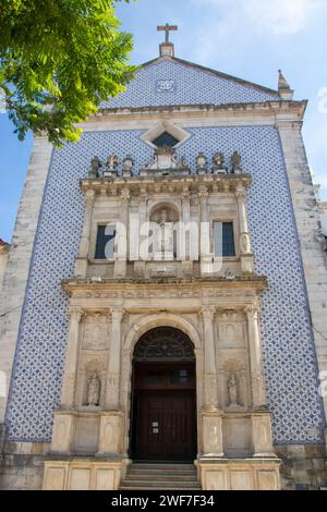 Igreja da Misericórdia dans le centre d'Aveiro Banque D'Images