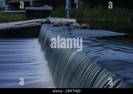 Barrage de Melbourne Banque D'Images