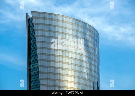 Doha, Qatar - 10 janvier 2024 : Doha Building and Landmark. west Bay Doha Qatar centre financier ho Doha ville. Banque D'Images