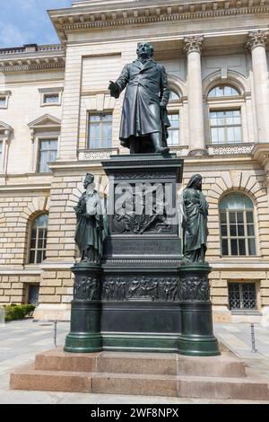 Le Freiherr-vom-Stein-Denkmal à Niederkirchnerstraße, Berlin Banque D'Images