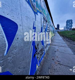 Galerie orientale, Muhlenstrasse, Berlin, Brandebourg, Allemagne Banque D'Images