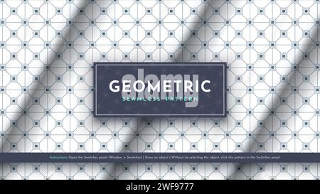 Motif sans couture. Illustration géométrique. Texture minimaliste traditionnelle. Arrière-plan moderne abstrait Illustration de Vecteur