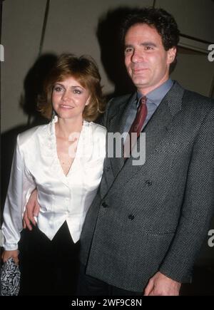 Sally Field, Alan Greisman, 1984. tél. : John Barrett/PHOTOlink/Courtesy Everett Collection (Sally Field Alan Greisman ex husband6169) Banque D'Images