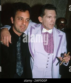 Billy Joel, Jerry Lee Lewis, 1982. tél. : John Barrett/PHOTOlink/Courtesy Everett Collection (Billy Joel Jerry Lee Lewis 6491) Banque D'Images