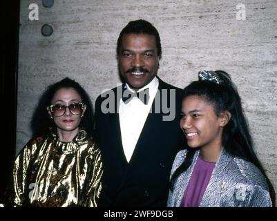 BILLY DEE WILLIAMS, avec femme Teruko Nakagami et fils Cory, Lady Sings ...