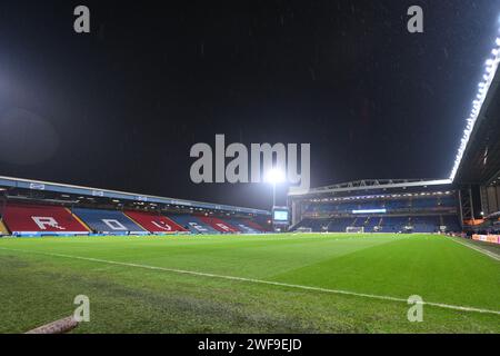 Blackburn, Royaume-Uni. 29 janvier 2024. Une vue générale d'Ewood Park avant le match de la FA Cup à Ewood Park, Blackburn. Le crédit photo devrait se lire : Ben Roberts/Sportimage crédit : Sportimage Ltd/Alamy Live News Banque D'Images