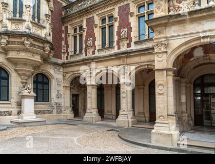 Palais bénédictin à Fecamp, commune du département de Seine-Maritime et de la région Normandie Banque D'Images