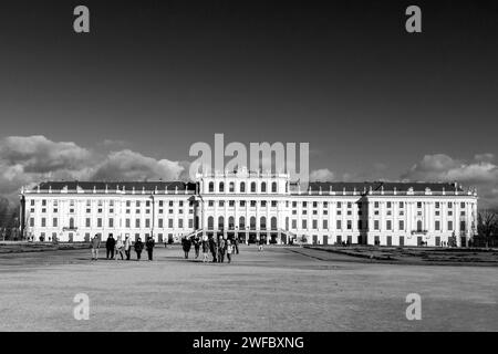 Le Palais Schonbrunn Vienne Autriche Banque D'Images