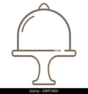 restaurant servant des plats. Fond de cuisson. Illustration vectorielle. image de stock. SPE 10. Illustration de Vecteur