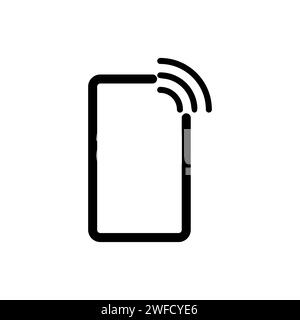 icône d'appel du téléphone portable. Données numériques. Symbole d'appel. Illustration vectorielle. image de stock. SPE 10. Illustration de Vecteur