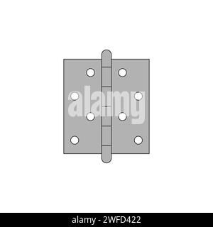 icône de porte à charnière. Illustration vectorielle. SPE 10. Illustration de Vecteur