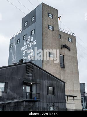 Bâtiments du complexe James Beam Distillery à Clermont, Kentucky, États-Unis Banque D'Images