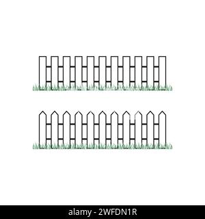 Icône de clôture. Illustration vectorielle. SPE 10. Image de stock. Illustration de Vecteur