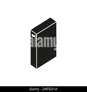 Icône de la boîte de poudre à laver. Illustration vectorielle. image de stock. SPE 10. Illustration de Vecteur