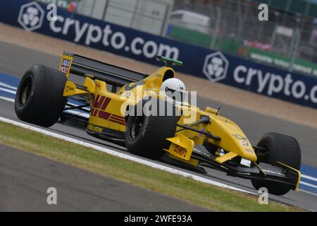 Démonstration de voitures de F1 historique Grand Prix de Grande-Bretagne 2023 Banque D'Images