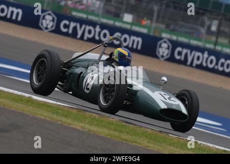 Démonstration de voitures de F1 historique Grand Prix de Grande-Bretagne 2023 Banque D'Images