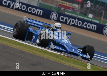 Démonstration de voitures de F1 historique Grand Prix de Grande-Bretagne 2023 Banque D'Images