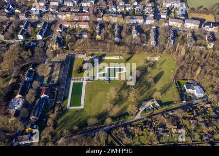 Luftbild, WasserWelten Bochum - Freibad Werne, Werne, Bochum, Ruhrgebiet, Rhénanie-du-Nord-Westphalie, Deutschland ACHTUNGxMINDESTHONORARx60xEURO *** vue aérienne, WasserWelten Bochum piscine extérieure Werne, Werne, Bochum, région de la Ruhr, Rhénanie du Nord-Westphalie, Allemagne ATTENTIONxMINDESTHONORARx60xEURO Banque D'Images