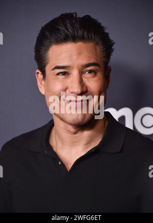 West Hollywood, États-Unis. 30 janvier 2024. Mario Lopez arrive à la première de la saison finale de HBO's Curb Your Enthusiasm au Directors Guild of America Theatre le 30 janvier 2024 à West Hollywood, CA. © Lisa OConnor/AFF-USA.com crédit : AFF/Alamy Live News Banque D'Images