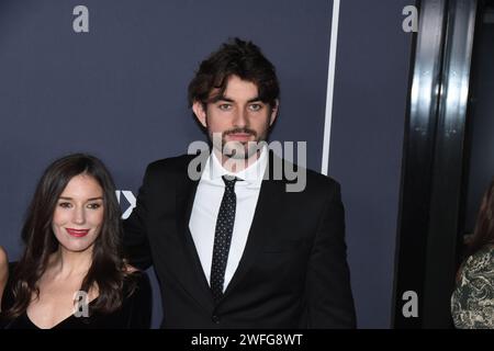 Los Angeles, Californie, USA 30 janvier 2024 Conor Kennedy assiste à HBOÕs la première saison 12 de Curb Your Enthusiasm au DGA Theatre le 30 janvier 2024 à Los Angeles, Californie, USA. Photo de Barry King/Alamy Live News Banque D'Images