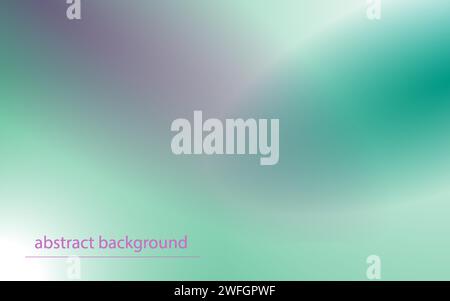 Fond dégradé flou abstrait en multicolore lumineux. Modèle de bannière lisse colorée. Illustration vectorielle de couleur douce modifiable facile Illustration de Vecteur