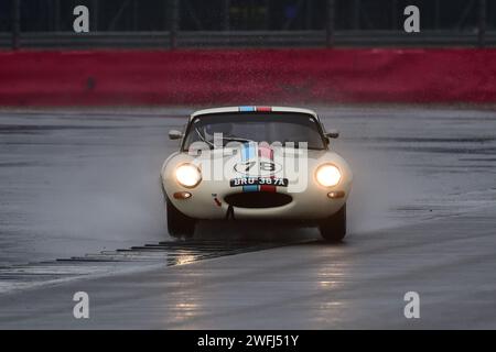 Danny Winstanley, Jaguar E-Type coupé, Jaguar Classic Challenge pour les voitures Jaguar pré-1966, les véhicules éligibles incluent ; pré-66 E-types, C et D-types, A. Banque D'Images