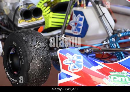 Circuit de karting circuit Kartodromo Cremona Banque D'Images