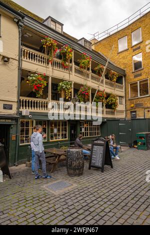 The George Inn, Borough High Street à Southwark, Londres la seule auberge de coaching londonienne galeried à Londres Banque D'Images