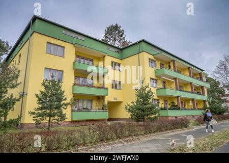 Wohnhaus, Waldsiedlung Zehlendorf, Argentinische Allee, Schlachtensee, Steglitz-Zehlendorf, Berlin, Deutschland Banque D'Images