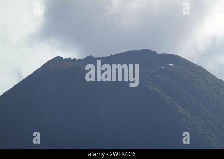 Izalco un stratovolcan actif près du volcan Santa Ana, El Salvador Amérique centrale Banque D'Images