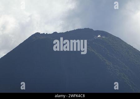 Izalco un stratovolcan actif près du volcan Santa Ana, El Salvador Amérique centrale Banque D'Images