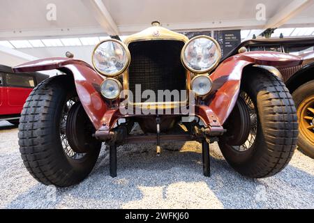 Collection de voitures anciennes au Musée National de l'automobile, Collection Schlumpf est un musée de l'automobile situé à Mulhouse, France. Banque D'Images